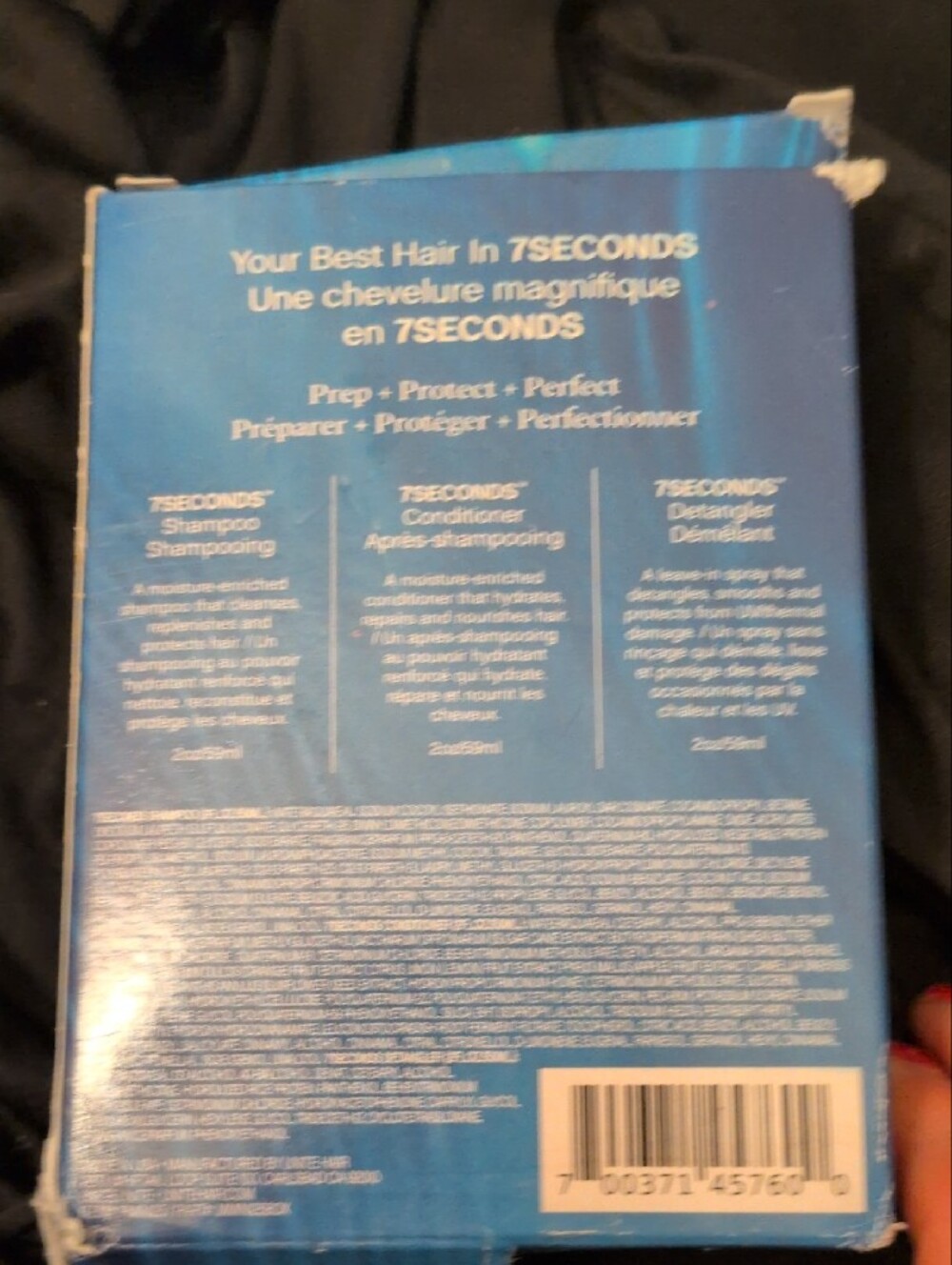 7Seconds Travel Hair Care Trio - Picture 12 of 14